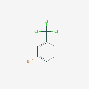molecular formula C7H4BrCl3 B2718556 1-Bromo-3-(trichloromethyl)benzene CAS No. 68322-87-2