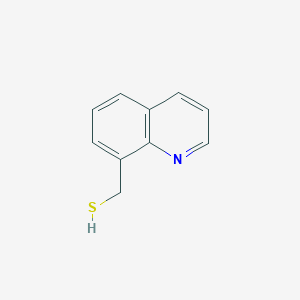 molecular formula C10H9NS B2718698 8-Quinolinemethanethiol CAS No. 103264-35-3