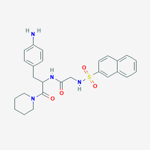 molecular formula C26H30N4O4S B027188 Nsgapp CAS No. 108460-12-4