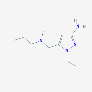 1-ethyl-5-{[methyl(propyl)amino]methyl}-1H-pyrazol-3-amine