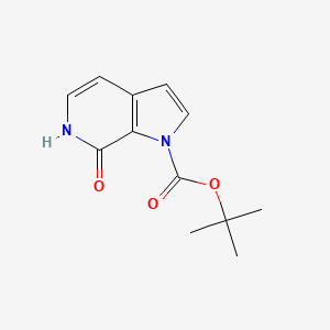 tert-butyl 7-oxo-1H,6H,7H-pyrrolo[2,3-c]pyridine-1-carboxylate
