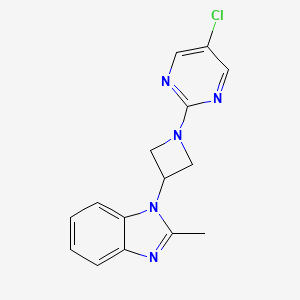 1-[1-(5-Chloropyrimidin-2-yl)azetidin-3-yl]-2-methylbenzimidazole