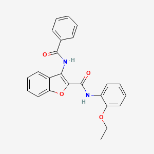 3-benzamido-N-(2-ethoxyphenyl)-1-benzofuran-2-carboxamide