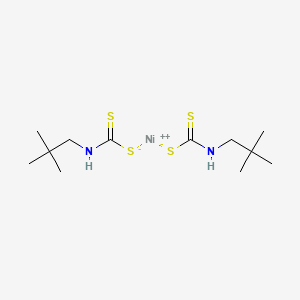 Bis({[(2,2-dimethylpropyl)carbamothioyl]sulfanyl})nickel