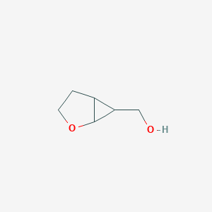 molecular formula C6H10O2 B2719003 {2-Oxabicyclo[3.1.0]hexan-6-yl}methanol CAS No. 1363154-56-6