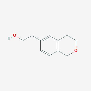 molecular formula C11H14O2 B2719057 2-(3,4-Dihydro-1H-isochromen-6-yl)ethanol CAS No. 1522399-07-0