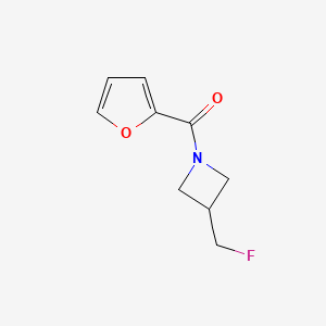 (3-(Fluoromethyl)azetidin-1-yl)(furan-2-yl)methanone