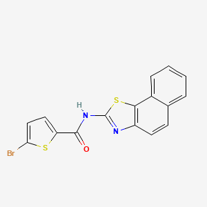 5-bromo-N-(naphtho[2,1-d]thiazol-2-yl)thiophene-2-carboxamide