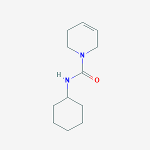 molecular formula C12H20N2O B2719199 N-cyclohexyl-1,2,3,6-tetrahydropyridine-1-carboxamide CAS No. 300404-15-3