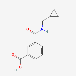 3-(Cyclopropylmethylcarbamoyl)benzoic acid