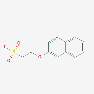 molecular formula C12H11FO3S B2719244 2-(2-naphthalenyloxy)-Ethanesulfonylfluoride CAS No. 1839620-94-8