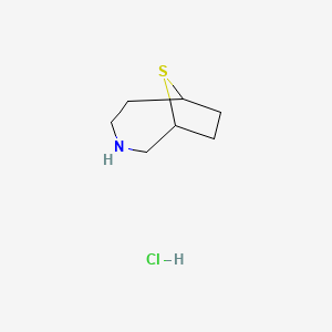 9-Thia-3-azabicyclo[4.2.1]nonane hydrochloride