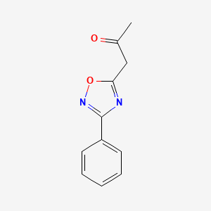 1-(3-Phenyl-1,2,4-oxadiazol-5-yl)acetone
