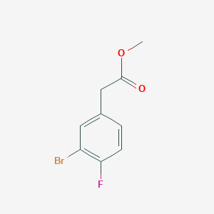 B2719300 (3-Bromo-4-fluorophenyl)acetic acid methyl ester CAS No. 885681-61-8