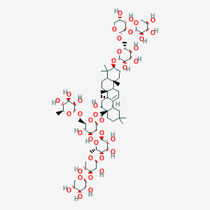 molecular formula C74H120O38 B2719363 Gleditsiasaponin C' CAS No. 76729-70-9