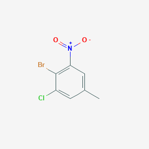 2-Bromo-1-chloro-5-methyl-3-nitrobenzene
