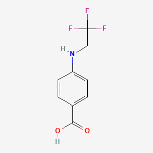 4-(2,2,2-Trifluoroethylamino)benzoic acid
