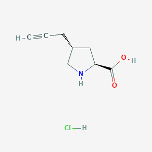 (R)-gamma-propynyl-L-proline-HCl