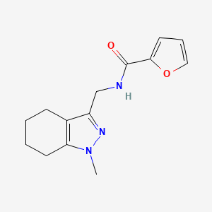 N-((1-methyl-4,5,6,7-tetrahydro-1H-indazol-3-yl)methyl)furan-2-carboxamide