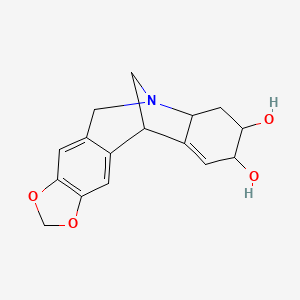 molecular formula C16H17NO4 B2719577 Hippagine CAS No. 21416-14-8