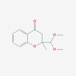 2-dimethoxymethyl-2-methyl-4-oxo-3,4-dihydro-2H-1-benzopyran