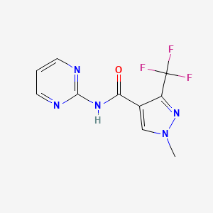 1-methyl-N-(2-pyrimidinyl)-3-(trifluoromethyl)-1H-pyrazole-4-carboxamide