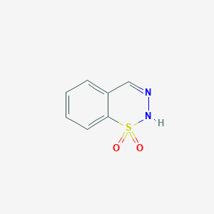 molecular formula C7H6N2O2S B2719885 2H-1,2,3-Benzothiadiazine 1,1-dioxide CAS No. 21639-39-4