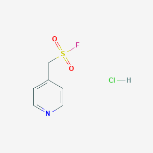 Pyridin-4-ylmethanesulfonyl fluoride;hydrochloride