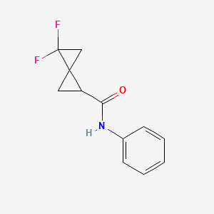2,2-Difluoro-N-phenylspiro[2.2]pentane-5-carboxamide