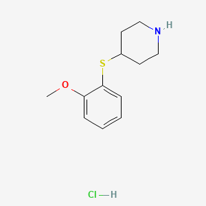 4-(2-Methoxyphenylsulfanyl)piperidine hydrochloride