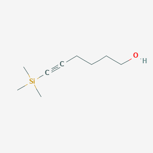molecular formula C9H18OSi B2720299 6-(Trimethylsilyl)hex-5-yn-1-ol CAS No. 103437-52-1