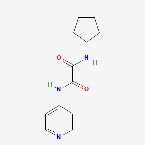 N1-cyclopentyl-N2-(pyridin-4-yl)oxalamide