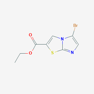 Ethyl 5-bromoimidazo[2,1-b][1,3]thiazole-2-carboxylate