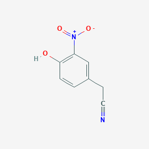 molecular formula C8H6N2O3 B2720711 4-Hydroxy-3-nitrophenylacetonitrile CAS No. 63367-08-8
