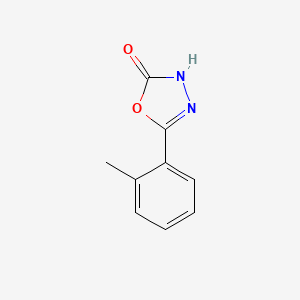 5-(2-methylphenyl)-3H-1,3,4-oxadiazol-2-one