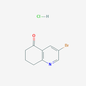 3-Bromo-7,8-dihydroquinolin-5(6H)-one hydrochloride