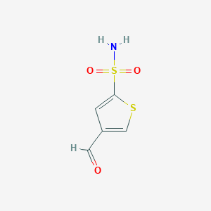 4-(1-Oxomethyl)-2-thiophenesulfonamide