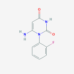 6-amino-1-(2-fluorophenyl)pyrimidine-2,4(1H,3H)-dione
