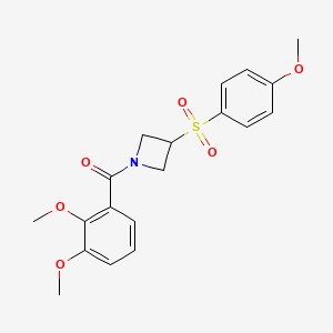 (2,3-Dimethoxyphenyl)(3-((4-methoxyphenyl)sulfonyl)azetidin-1-yl)methanone