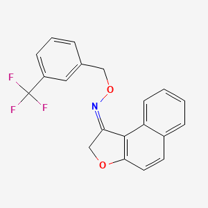 naphtho[2,1-b]furan-1(2H)-one O-[3-(trifluoromethyl)benzyl]oxime