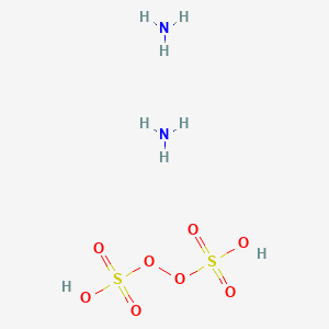 B2721034 Azane; sulfooxy hydrogen sulfate CAS No. 73-24-5; 7727-54-0
