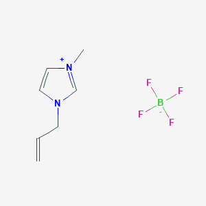 molecular formula C7H11BF4N2 B2721070 1-Allyl-3-methylimidazolium tetrafluoroborate CAS No. 851606-63-8