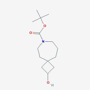 molecular formula C14H25NO3 B2721152 Tert-Butyl 2-Hydroxy-7-Azaspiro[3.6]Decane-7-Carboxylate CAS No. 1445951-30-3