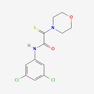 N-(3,5-dichlorophenyl)-2-morpholino-2-thioxoacetamide