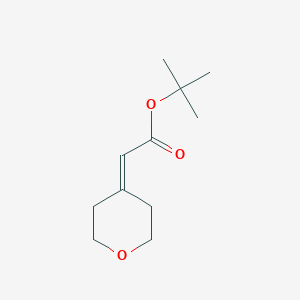 Tert-butyl 2-(tetrahydro-4H-pyran-4-ylidene)acetate