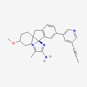 molecular formula C26H28N4O B2721425 (1alpha,1'S,4beta)-Lanabecestat CAS No. 1384082-96-5