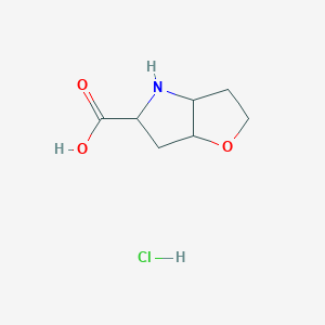 Hexahydro-2H-furo[3,2-b]pyrrole-5-carboxylic acid hydrochloride