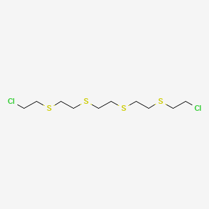 1,2-Bis[2-(2-chloroethylsulfanyl)ethylsulfanyl]ethane