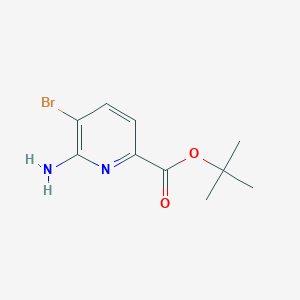 Tert-butyl 6-amino-5-bromopyridine-2-carboxylate