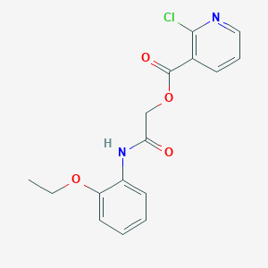 [(2-Ethoxyphenyl)carbamoyl]methyl 2-chloropyridine-3-carboxylate